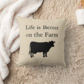 ライフズオンザファームハウス装飾用クッション クッション (ブランケット)
