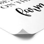 ライフズオンザファームホームデコールアートプリント ポスター (角)