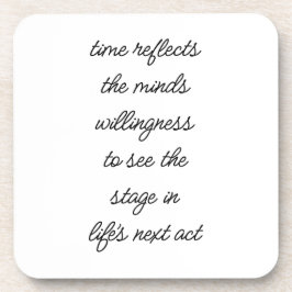 ライフズネクスト懸命プラスチックコースター コースター