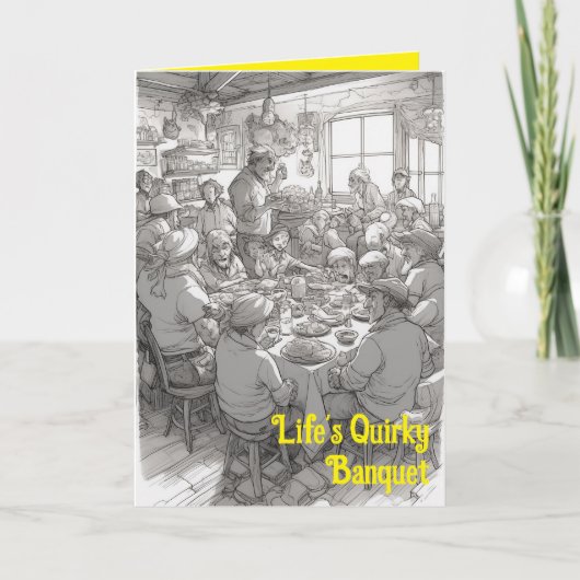 ライフズバンケット予測できな勇気付けられる カード (正面)