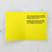 ライフズバンケット予測できな勇気付けられる カード (内部)