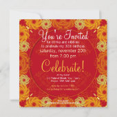 ライフズフルサークルパーティー誕生日招待状 招待状 (裏面)