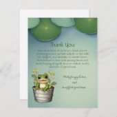 ライフズリリーパッド サンキューカード (正面/裏面)