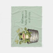 ライフズリリーパッド フリースブランケット (正面)