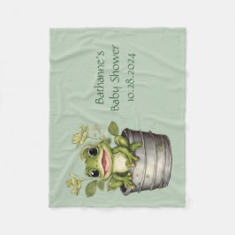 ライフズリリーパッド フリースブランケット