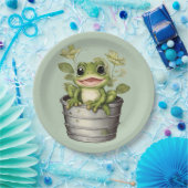 ライフズリリーパッド ペーパープレート (パーティー)