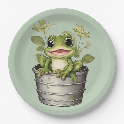 ライフズリリーパッド ペーパープレート (正面)