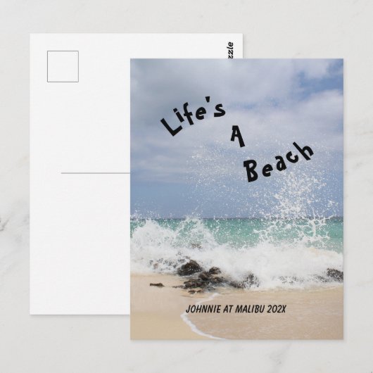 ライフズAビーチ ポストカード (正面/裏面)