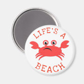 ライフズAビーチ マグネット (正面/裏面)