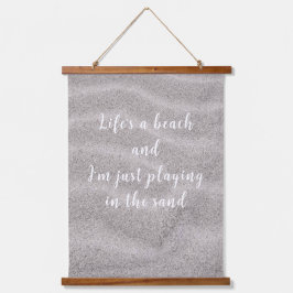 ライフズAビーチ 吊り下げ型タペストリー