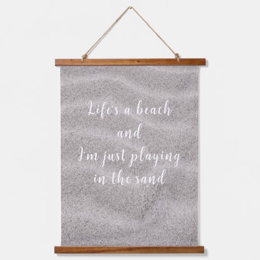 ライフズAビーチ 吊り下げ型タペストリー (正面)