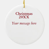 ライフセラミックオーナメントで踊る セラミックオーナメント (裏面)