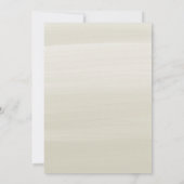 ライフセレブレーション追悼会 ミニマル ボーホー 招待状 (裏面)