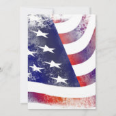 ライフセレブレーション追悼式ベテラン旗 招待状 (裏面)