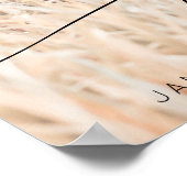 ライフセレブレーション スクリプト 葬儀 フォト | ホワイト ポスター (角)