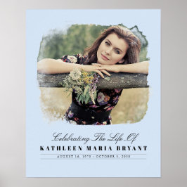 ライフセレブレーション フォト葬儀式詩 ポスター