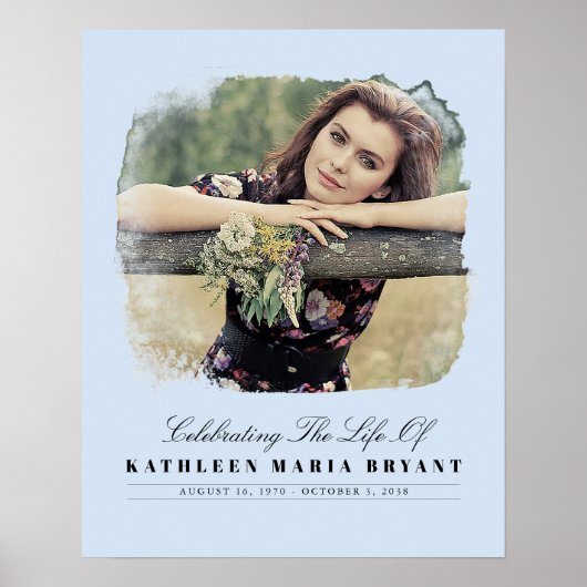 ライフセレブレーション フォト葬儀式詩 ポスター (正面)