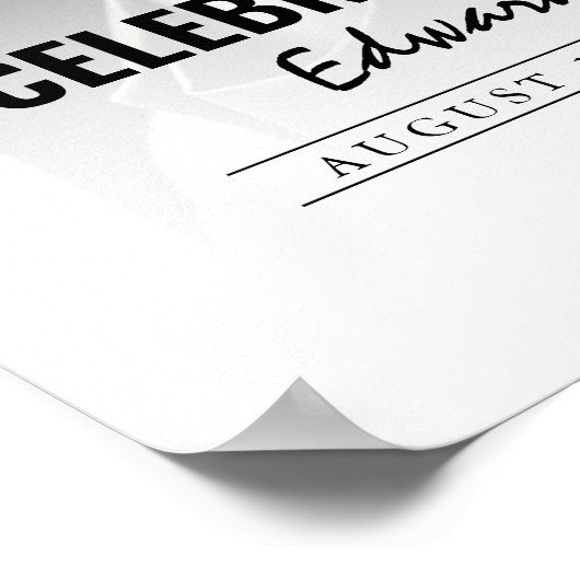 ライフセレブレーション フォト葬儀式 ポスター (角)