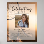 ライフセレブレーション フォト, ドリームキャッチャー, 追悼式 ポスター (正面)