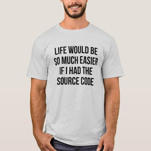 ライフソースコード Tシャツ (正面)