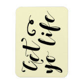 ライフタイポグラフィ マグネット (縦)