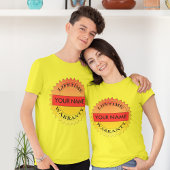 ライフタイム保証シンボルおユニセックス客様の名前Tシャツ Tシャツ