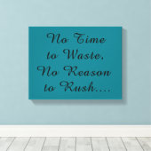 ライフタイム引用文 キャンバスプリント (インサイチュ (ウッドフロア))