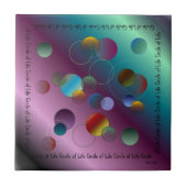 ライフタイルの円 タイル (正面)