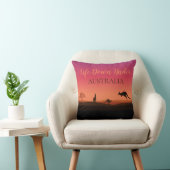 ライフダウンアンダーカンガルーオーストラリア装飾用クッション クッション (椅子)