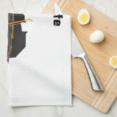 ライフチェロのリズムに屈する キッチンタオル (四つ折り)