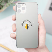 ライフチェロのリズムに屈する シール (スマートフォン)