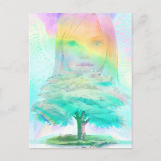 ライフツリーオブライトエンジェル ポストカード (正面)
