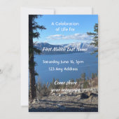 ライフツリー 湖フォレストの生命の祝祭 招待状 (裏面)