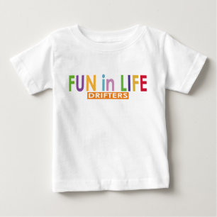 ライフドライバのおもしろい ベビーTシャツ