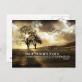 ライフハガキのやる気を起こさせる秘密 ポストカード (正面/裏面)