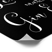 ライフハンズユレモンズタイポグラフィ ポスター (角)