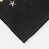 ライフハンターHusの父と子狩りの仲間 フリースブランケット (角)