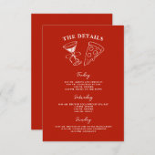 ライフバチェロレッテの最後の赤独身のいスライス エンクロージャーカード (正面/裏面)