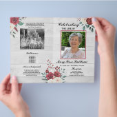 ライフバラの葬式お祝い チラシ (手)