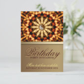 ライフバランスアースフラワーバースデーパーティー 招待状 (スタンド正面)