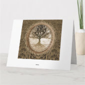 ライフパターンの茶の木 カード (裏面)