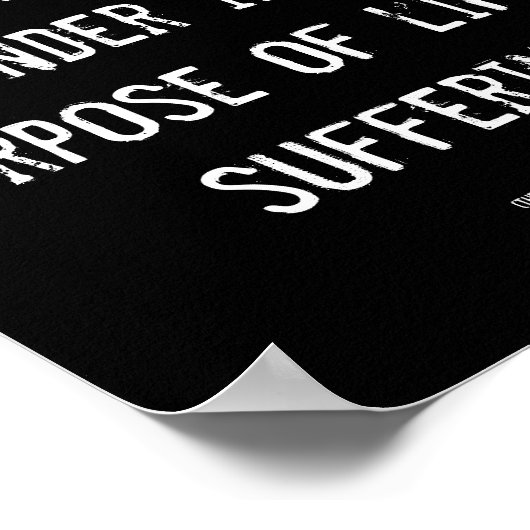 ライフパーソナンス認識度感動的引用文ウィズダム ポスター (角)