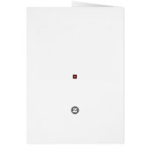 ライフパートナーアニバーサリーネイビーブルー&ホワイトローズ (裏面)