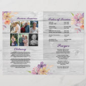 ライフパープルの葬儀注文サービスお祝い チラシ (裏面)