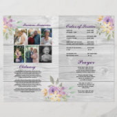 ライフパープルの葬儀注文サービスお祝い チラシ (裏面)