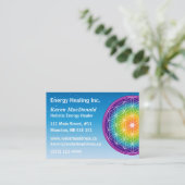 ライフビズカードの星の空の花 名刺 (スタンド正面)