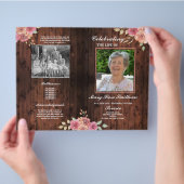 ライフピーチの葬儀お祝い令 チラシ (手)