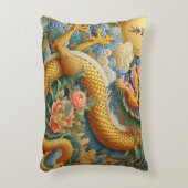 ライフファイアチノワセリードラゴン金ゴールド アクセントクッション (正面(垂直))
