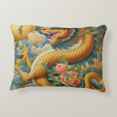 ライフファイアチノワセリードラゴン金ゴールド アクセントクッション (裏面)