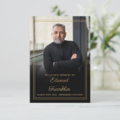 ライフフォトお祝いカードの葬儀祈りの言葉 (スタンド正面)